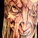 tattoo galleries/ - Freehand strechy face
